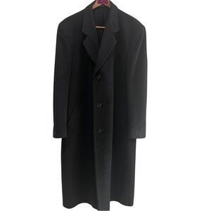 Silver Cloud Men's Cashmere Blend Gray Trench Coat Size XXL/3XL